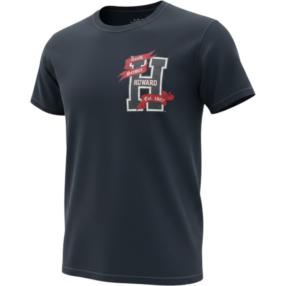 Nike Women's Air Jordan x Howard University T-Shirt Performance Athletic, Blue